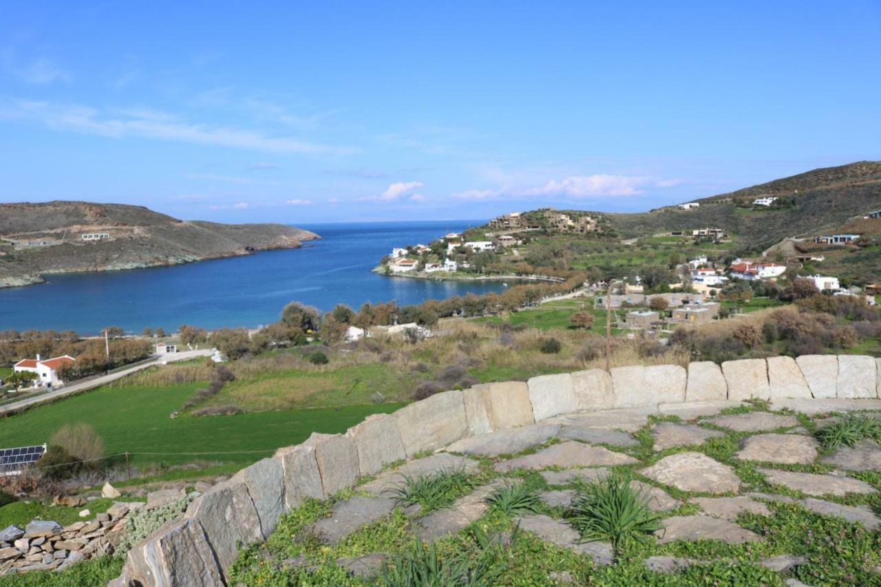 Avgoustis' Stone House Villa Otzias Bagian luar foto