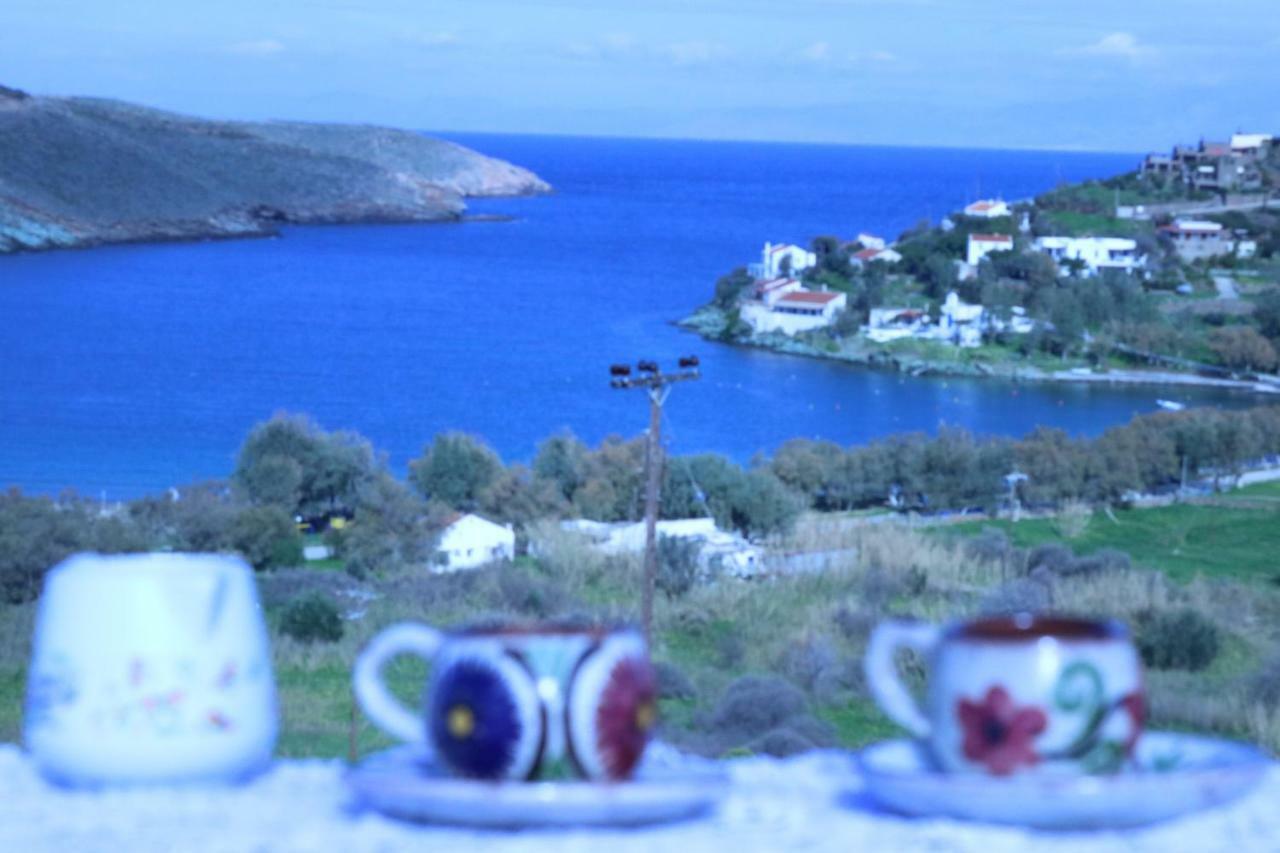 Avgoustis' Stone House Villa Otzias Bagian luar foto