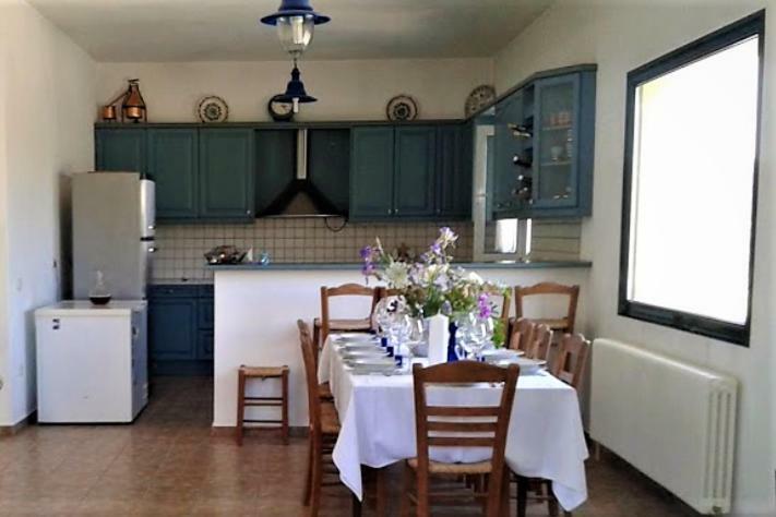 Avgoustis' Stone House Villa Otzias Bagian luar foto