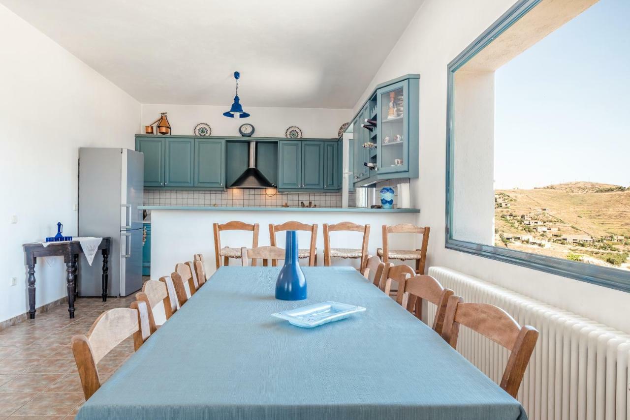 Avgoustis' Stone House Villa Otzias Bagian luar foto